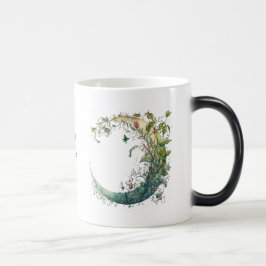 Creëer Uw eigen Boho Floral Moon Magische Mok
