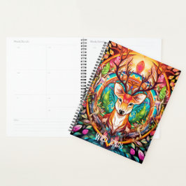 Creëer Uw eigen Boho Floral Stag Planner