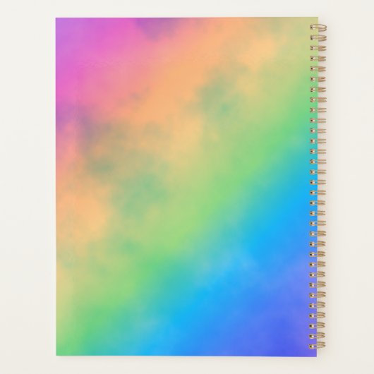 Creëer Uw eigen Boho Magische Maan Silhouet Planner (Achterkant)