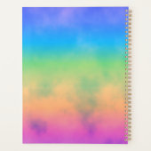 Creëer Uw eigen Boho Mandala Moon Silhouet Planner (Achterkant)