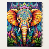 Creëer Uw eigen Boho Tribal Olifant Planner (Achterkant)