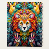 Creëer Uw eigen Boho Tribal Wolf Planner (Achterkant)