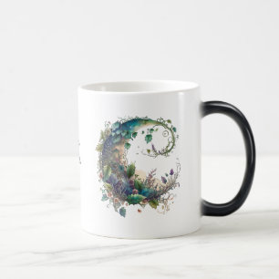 Creëer Uw Eigen Boho Wildflower Ivy Moon Magische Mok