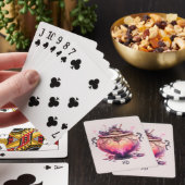 Creëer Uw eigen branddrankketel Pokerkaarten (Insitu)