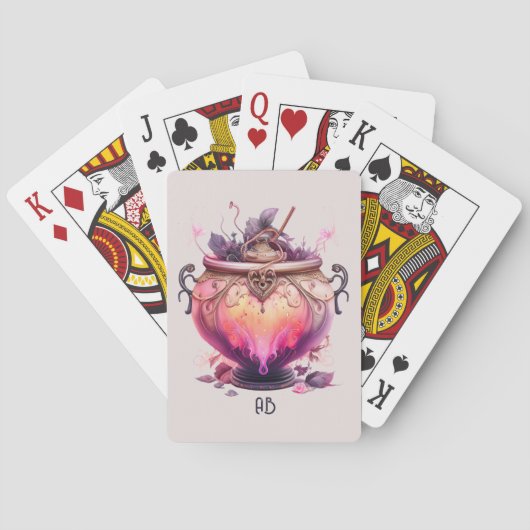 Creëer Uw eigen branddrankketel Pokerkaarten (Achterkant)