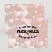 Creëer Uw eigen Briefkaart (Voorkant / Achterkant)