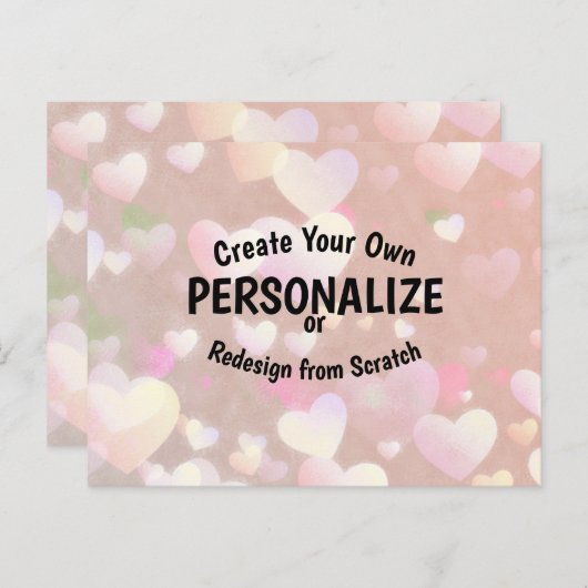 Creëer Uw eigen Briefkaart (Voorkant / Achterkant)