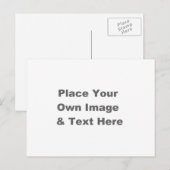 Creëer Uw eigen Briefkaart (Voorkant / Achterkant)