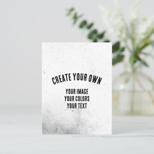 Creëer Uw eigen Briefkaart (Staand voorkant)