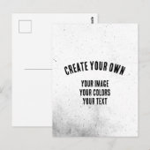 Creëer Uw eigen Briefkaart (Voorkant / Achterkant)