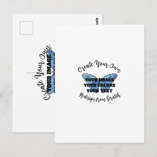 Creëer Uw eigen Briefkaart (Voorkant / Achterkant)