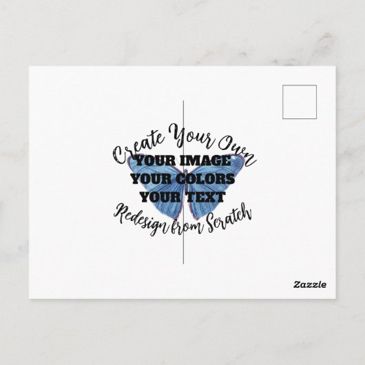 Creëer Uw eigen Briefkaart (Achterkant)