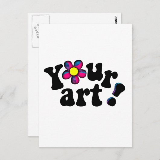 Creëer uw eigen briefkaart (Voorkant / Achterkant)