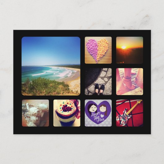 Creëer Uw eigen Briefkaart Instagram (Voorkant)