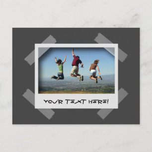 Creëer-Uw-Eigen Briefkaart van de Momentopname van