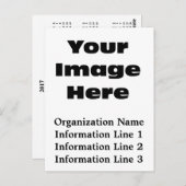 Creëer Uw eigen Briefkaart voor aangepaste agenda (Voorkant / Achterkant)