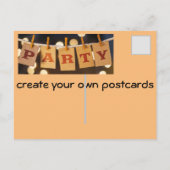 CREËER UW EIGEN BRIEFKAARTEN (Achterkant)