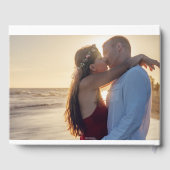 Creëer uw eigen bruiloft gastenboek met foto's (Achterkant)