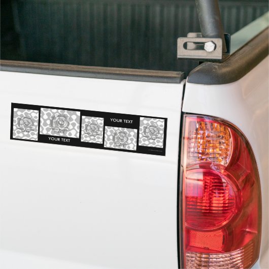 Creëer Uw eigen Bumpersticker (Op Truck)