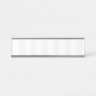 Creëer Uw eigen Bureau Naambordje