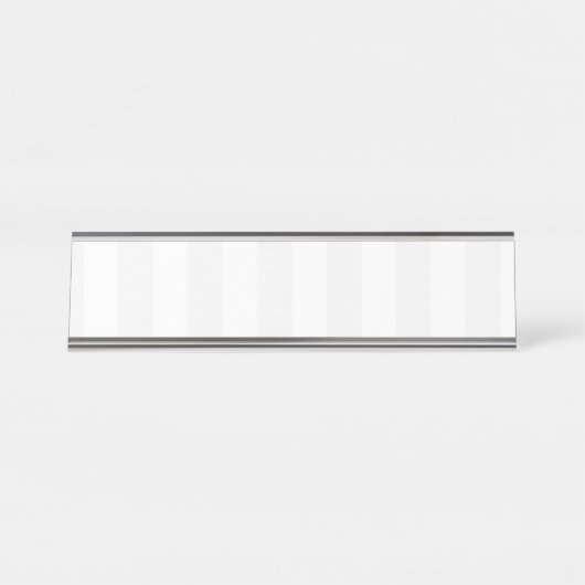 Creëer Uw eigen Bureau Naambordje (Voorkant)