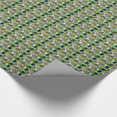 Creëer uw eigen Button. Cadeaupapier (Hoek)