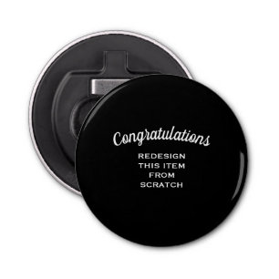 Creëer Uw eigen Button Flesopener