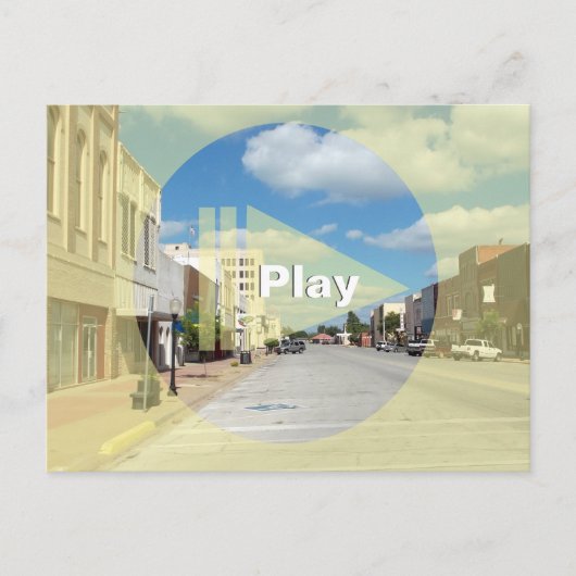 Creëer uw eigen Button voor voetafdruk over uw fot Briefkaart (Voorkant)