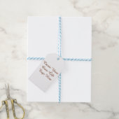 Creëer Uw eigen cadeau labels hier Cadeaulabel (Met Touw)