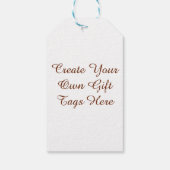 Creëer Uw eigen cadeau labels hier Cadeaulabel (Achterkant)
