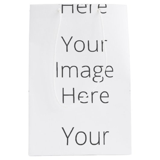 Creëer uw eigen Cadeautas - Middelgroot, matte (Voorkant)