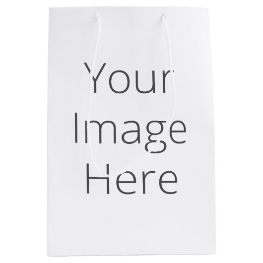 Creëer uw eigen Cadeautas - Middelgroot, matte (Voorkant)