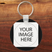 ♪ ♫ ♪ Creëer uw eigen cadeautjes ~ Blank aanpassen Sleutelhanger (Voorkant)