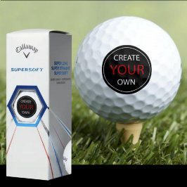 Creëer Uw eigen Callaway Super - merknaam / Aangep Golfballen