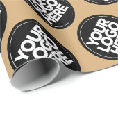 Creëer uw eigen Camel Herhalende Logo Achtergrond Cadeaupapier (Rol Hoek)