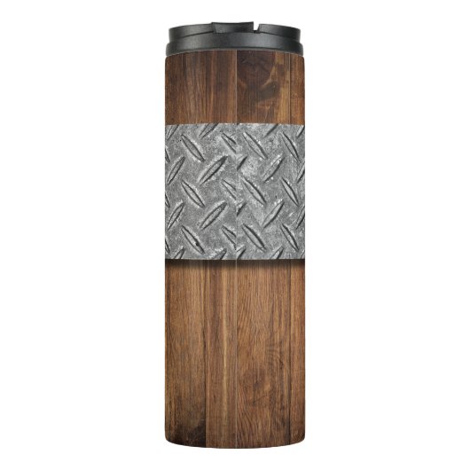 Creëer Uw eigen camouflage Elk Hunter Thermosbeker (Achterkant)