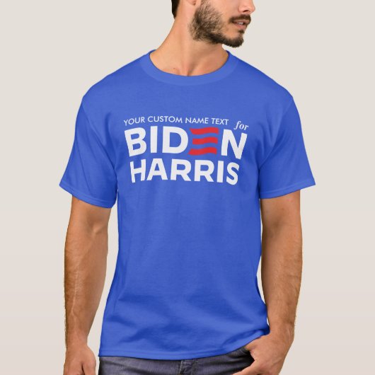 Creëer Uw eigen campagne voor Biden Harris 2024 T-shirt (Voorkant)