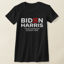 Creëer Uw eigen campagneslogan van Biden Harris T-shirt