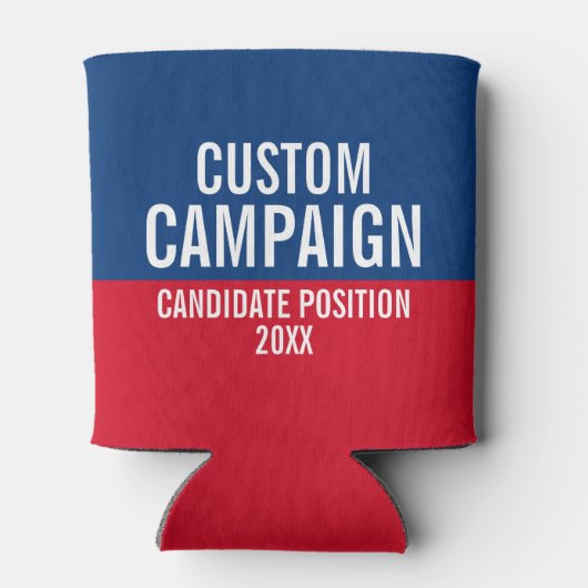 Creëer Uw eigen campagnevoering Blikjeskoeler (Achterkant)