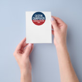 Creëer Uw eigen campagnevoering Flyer (Hand)