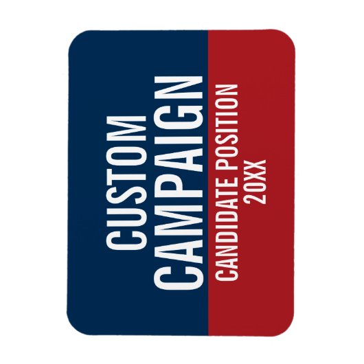 Creëer Uw eigen campagnevoering Magneet (Verticaal)