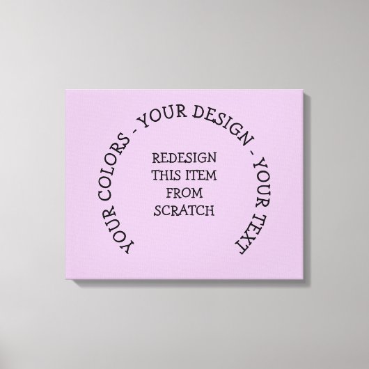 Creëer Uw eigen Canvas Afdruk (Voorkant)