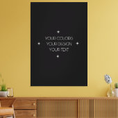 Creëer Uw eigen Canvas Afdruk (Insitu (Woonkamer))