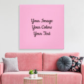 Creëer Uw eigen Canvas Afdruk (Insitu (Woonkamer))