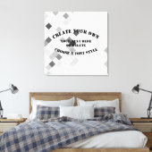 Creëer Uw eigen Canvas Afdruk (Insitu (Slaapkamer))