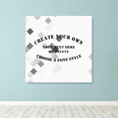 Creëer Uw eigen Canvas Afdruk (Insitu (Houten vloer))