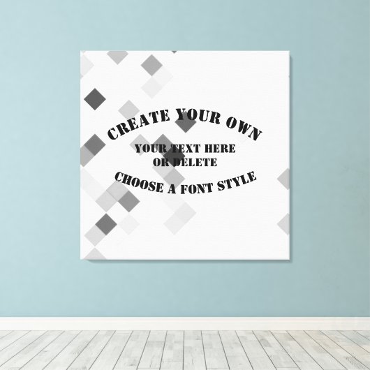 Creëer Uw eigen Canvas Afdruk (Insitu (Houten vloer))