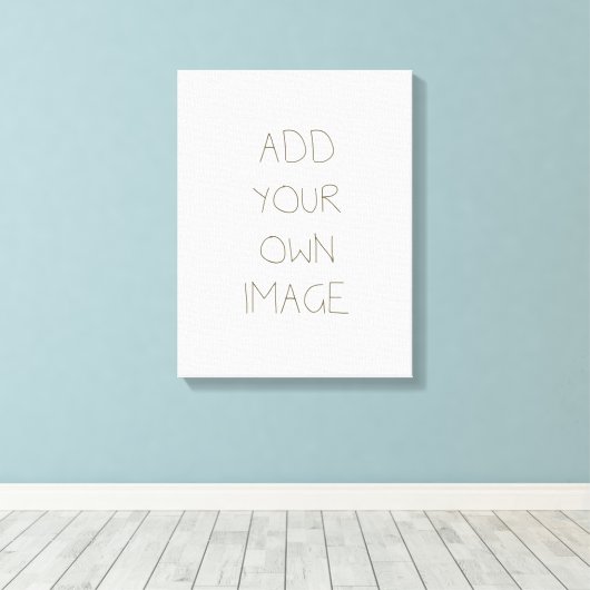 Creëer Uw eigen Canvas Afdruk (Insitu (Houten vloer))