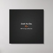 Creëer Uw eigen Canvas Afdruk (Voorkant)