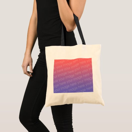 Creëer Uw eigen Canvas tas (Voorkant (product))
